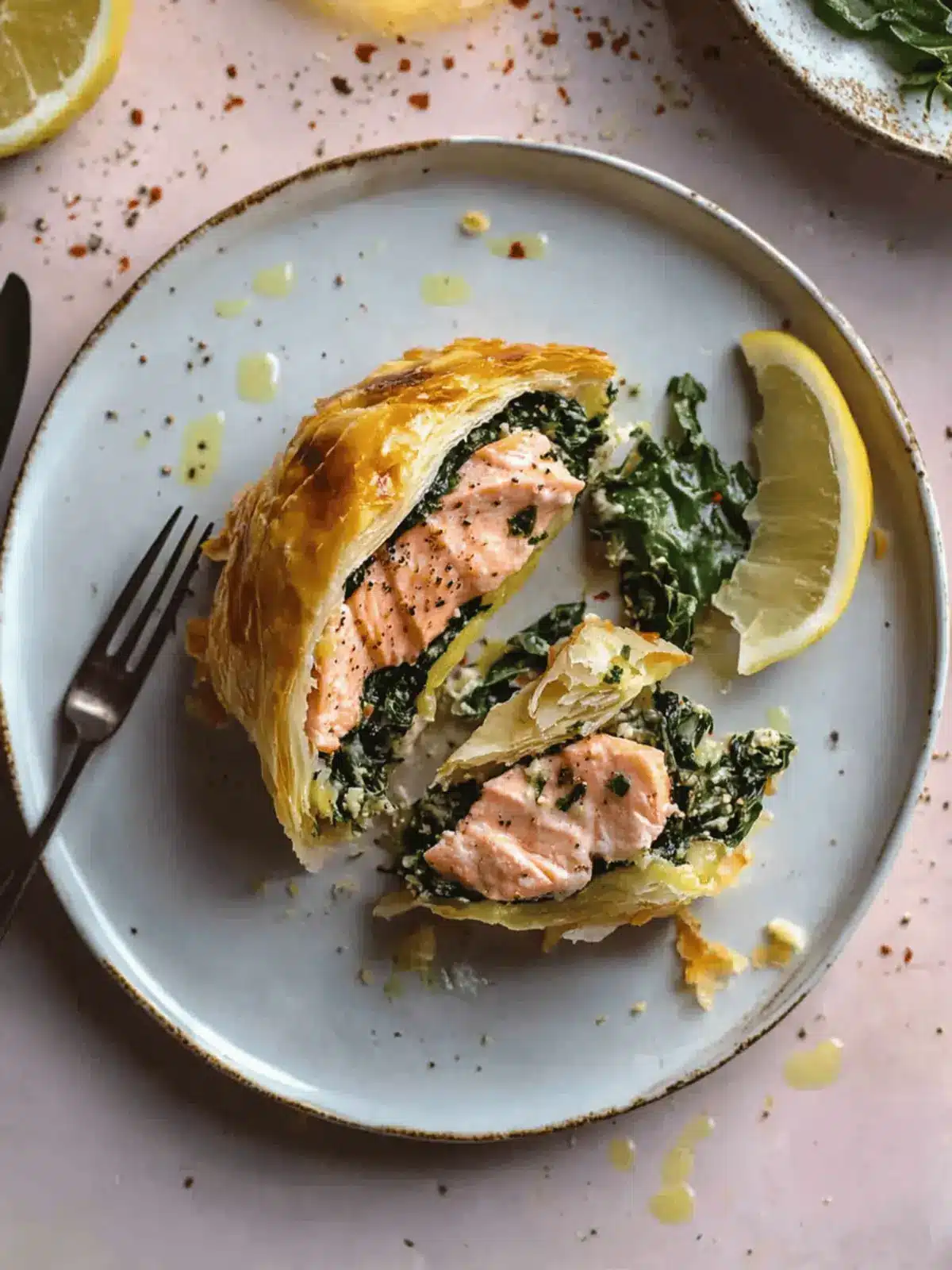 Salmon En Croute
