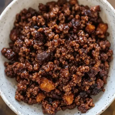 Firecracker Ground Beef