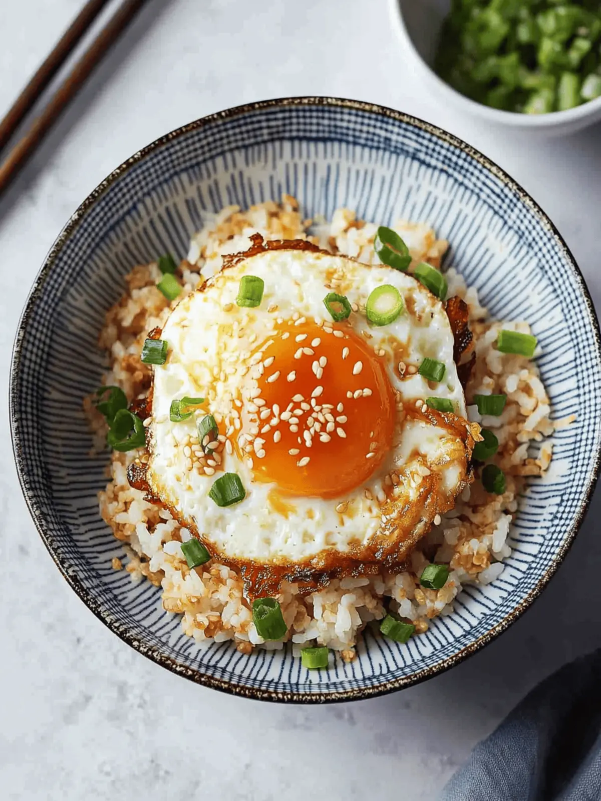Quick and Custom Korean Egg Rice Bowl for Busy Mornings