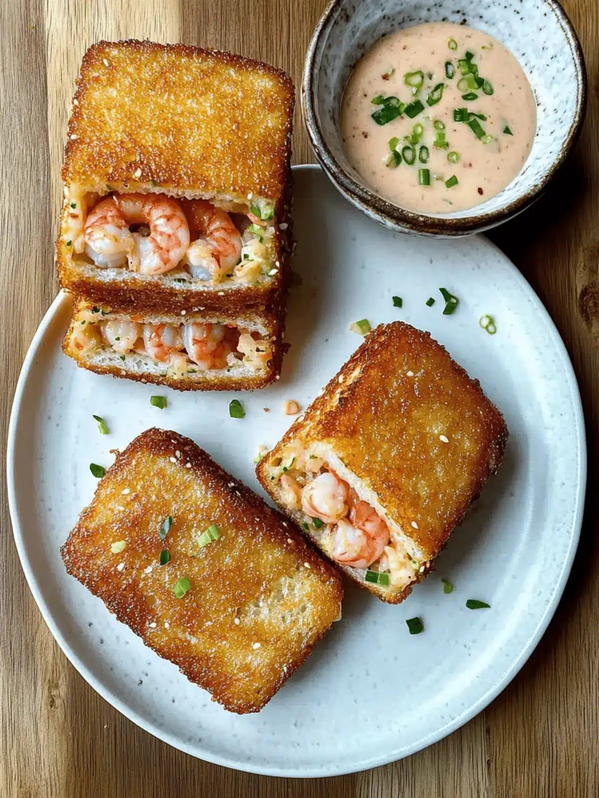 Crispy Sesame Shrimp Toast: A Healthier Air Fryer Delight