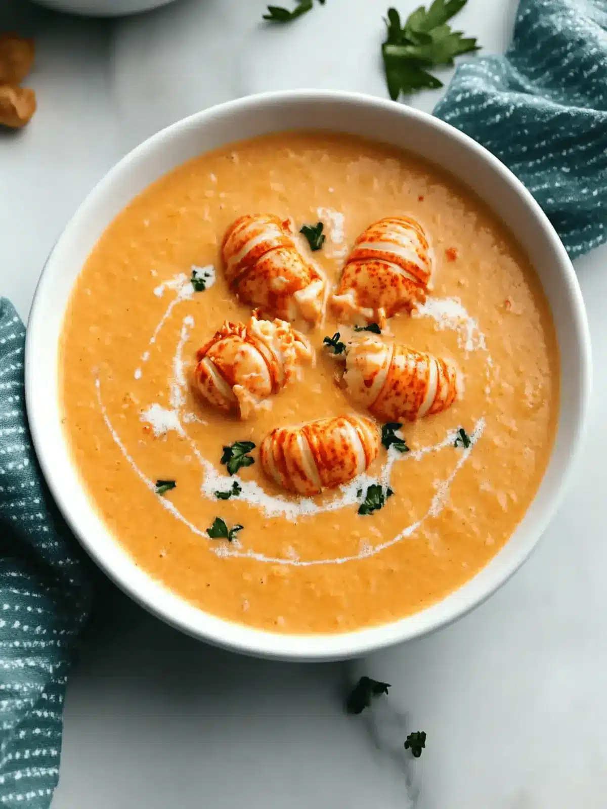 Langostino Lobster Bisque