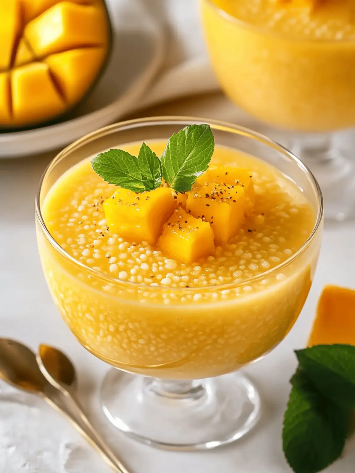 Creamy Mango Sago: Your Easy, Tropical Dessert Delight