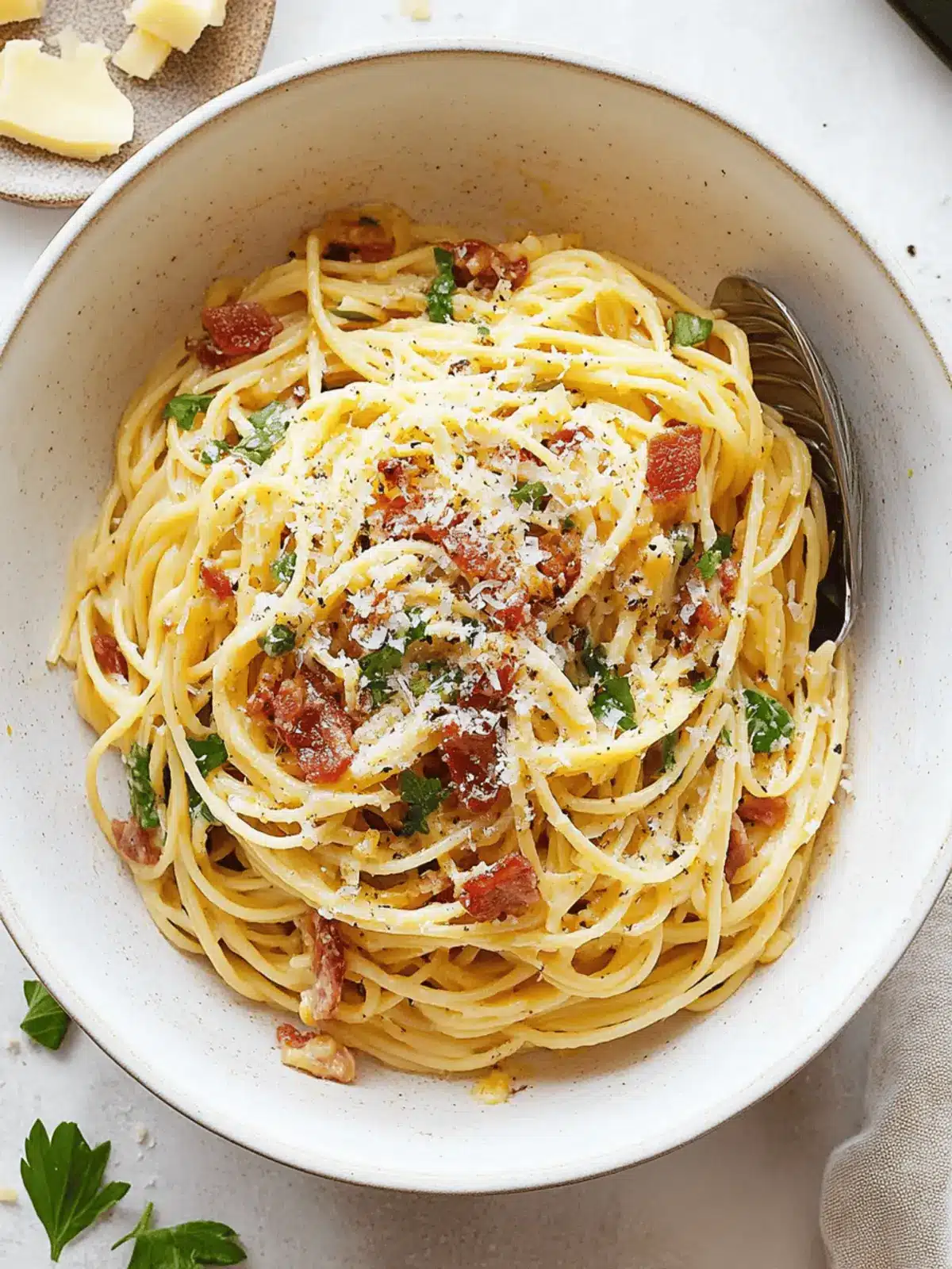 Bacon Carbonara Pasta
