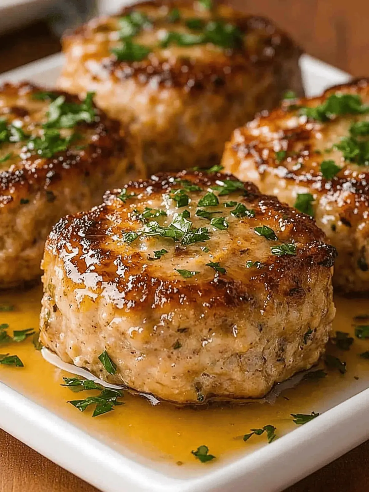 Garlic Parmesan Chicken Meatloaves That Wow Your Dinner Table