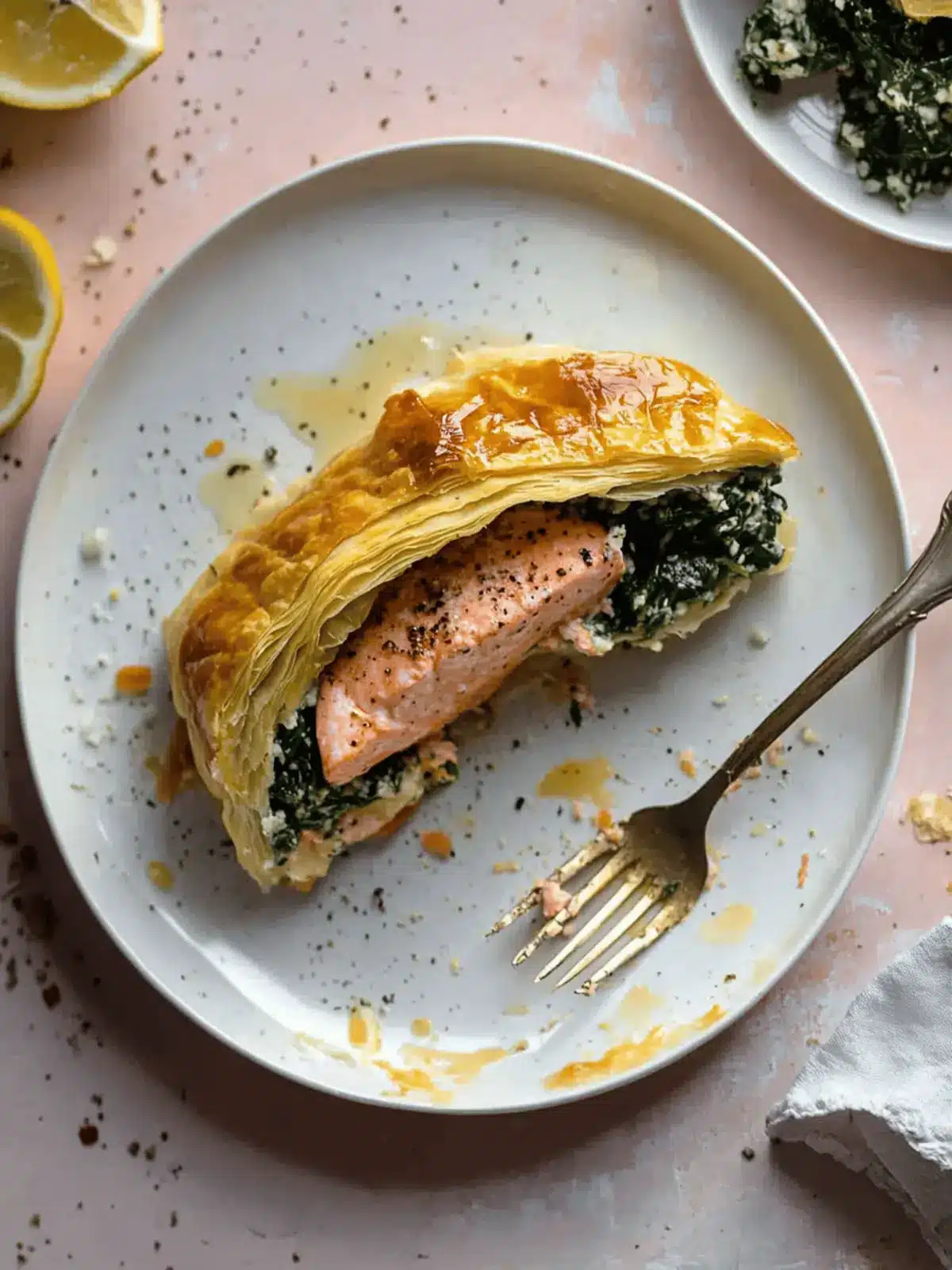 Salmon En Croute