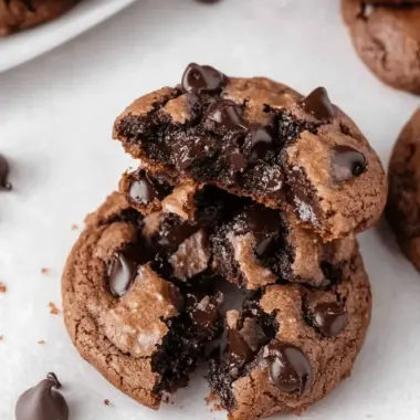 Crumbl Dark Chocolate Chocolate chip Cookies
