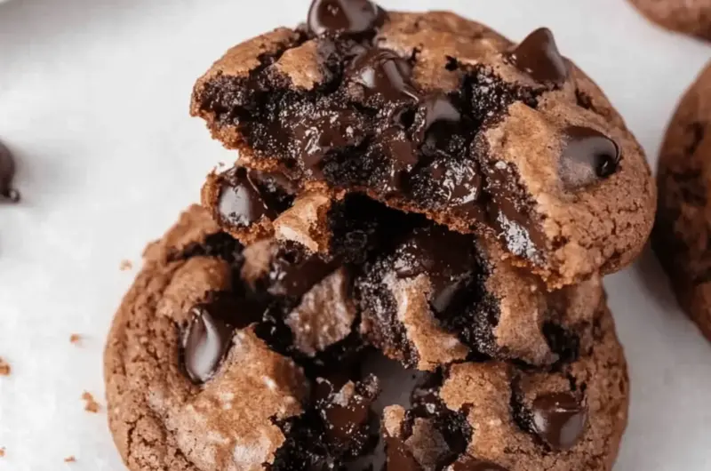 Crumbl Dark Chocolate Chocolate chip Cookies