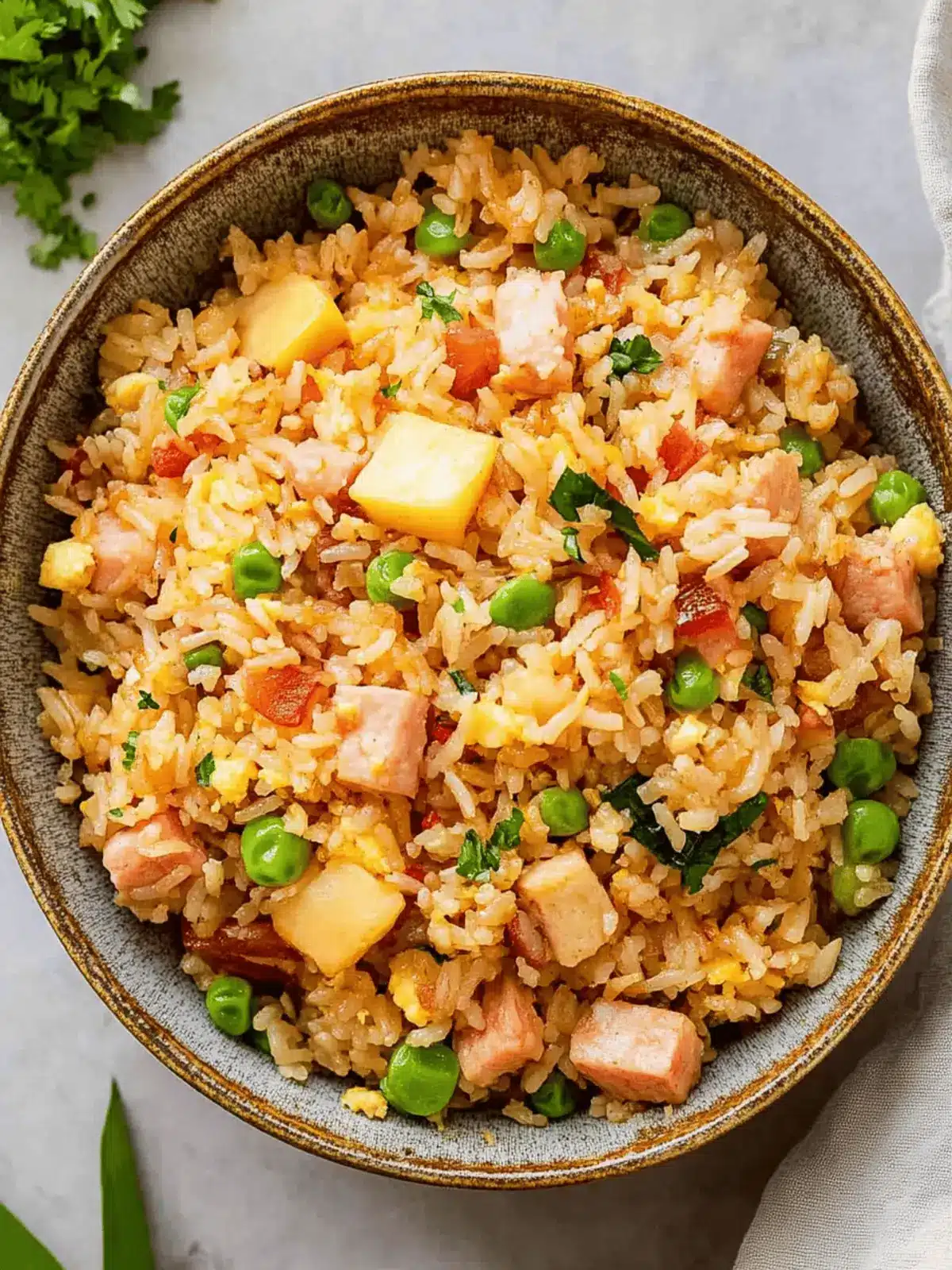 Tasty Hawaiian Fried Rice: A Sweet Tropical Twist