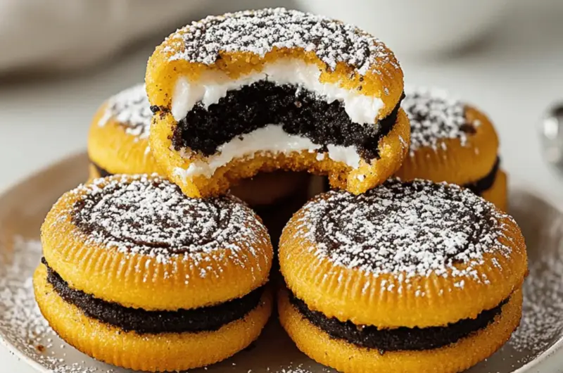 Deep-Fried Oreos