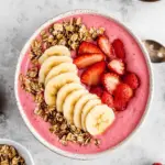 Strawberry Banana Smoothie Bowl