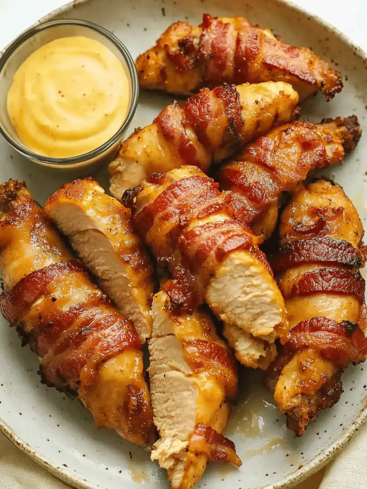 Bacon Brown Sugar Chicken Tenders