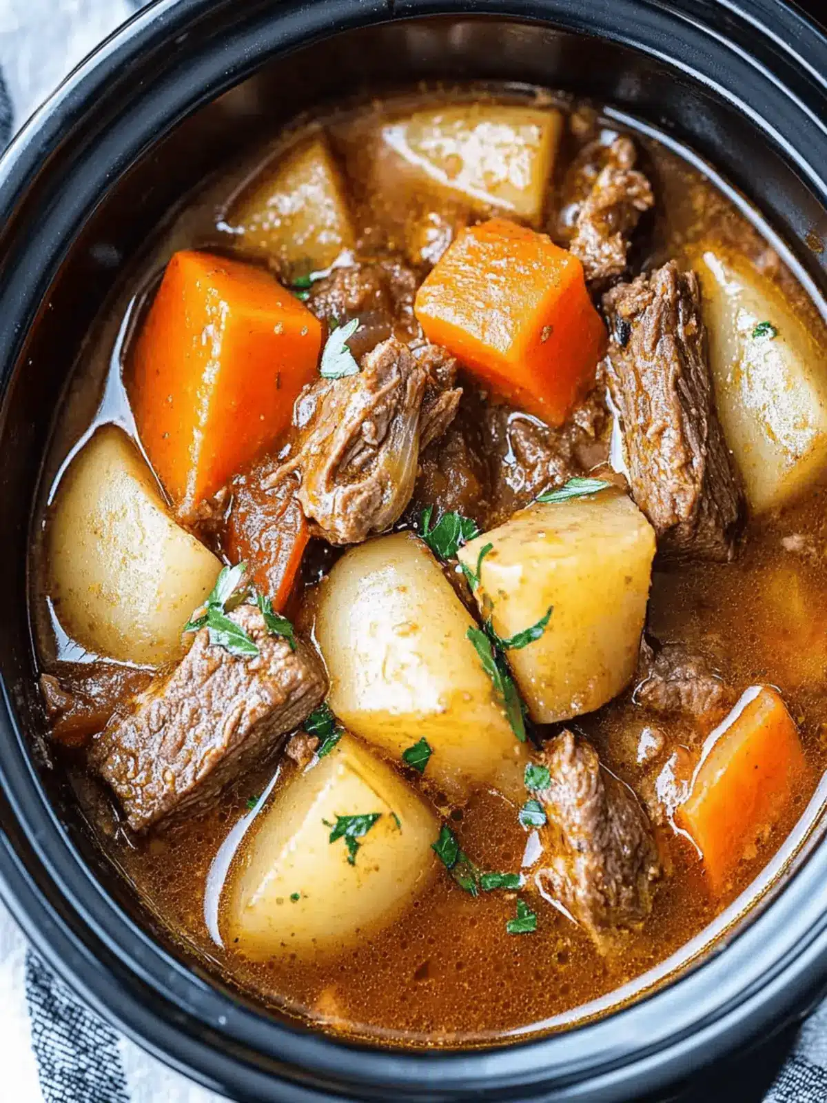Crock Pot Beef Stew