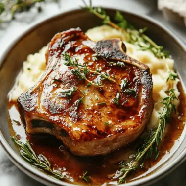Brown Sugar Pork Chops
