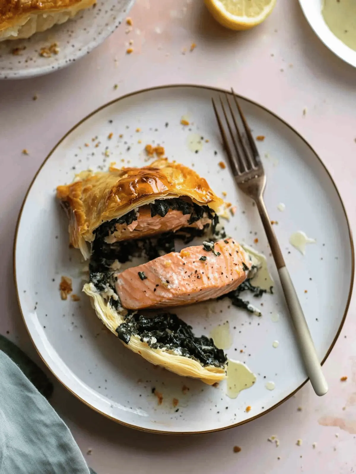 Salmon En Croute