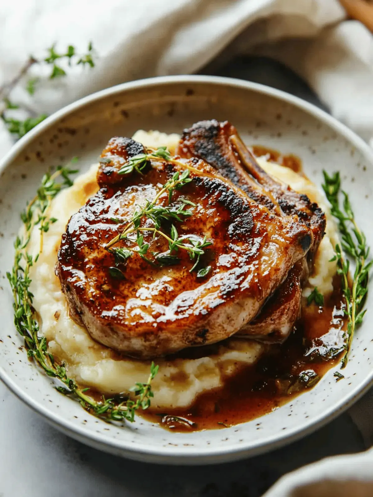 Sweet and Savory Brown Sugar Pork Chops in 30 Minutes