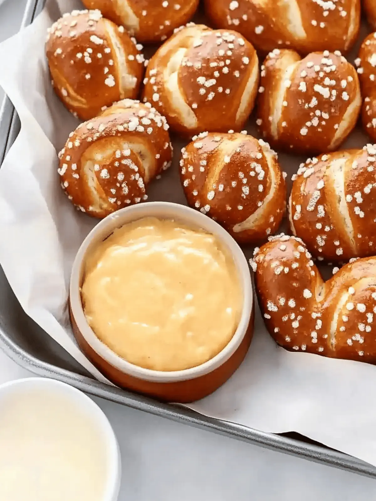 Pretzels and Cheese Dip