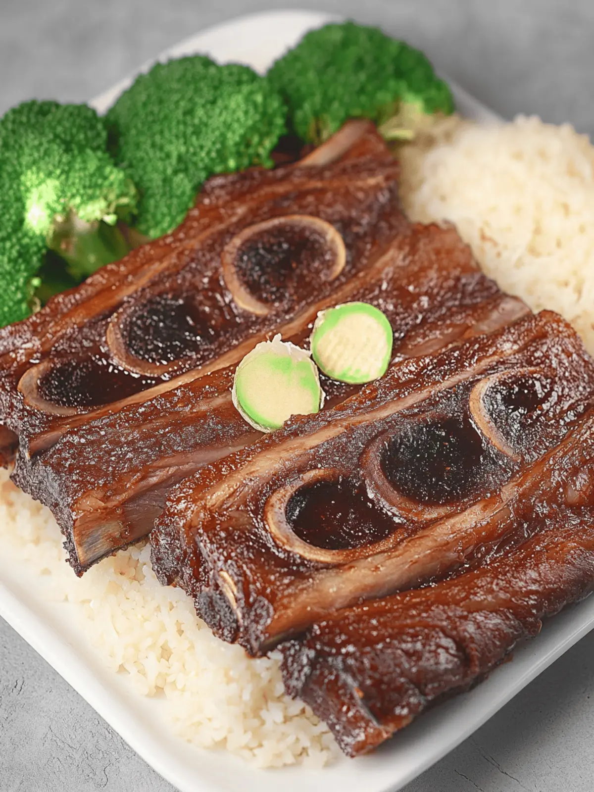 Asian Hawaiian BBQ Short Ribs
