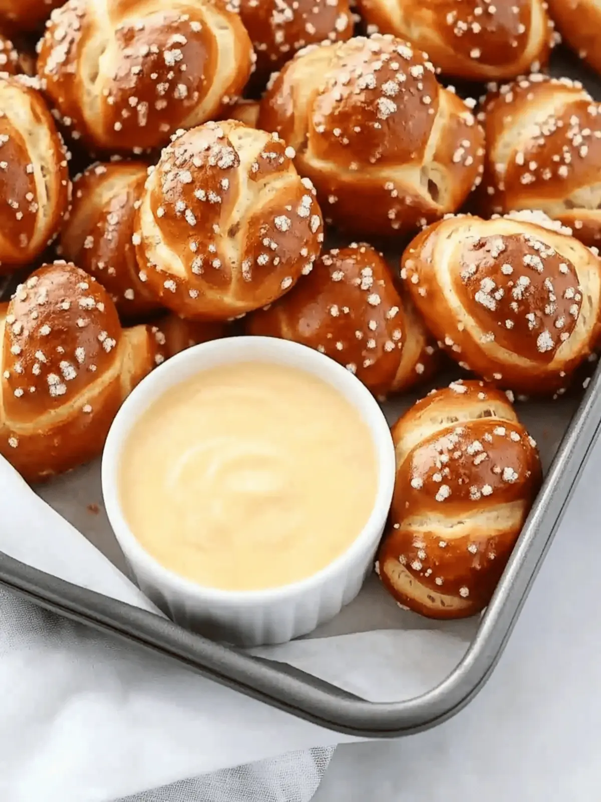 Pretzels and Cheese Dip