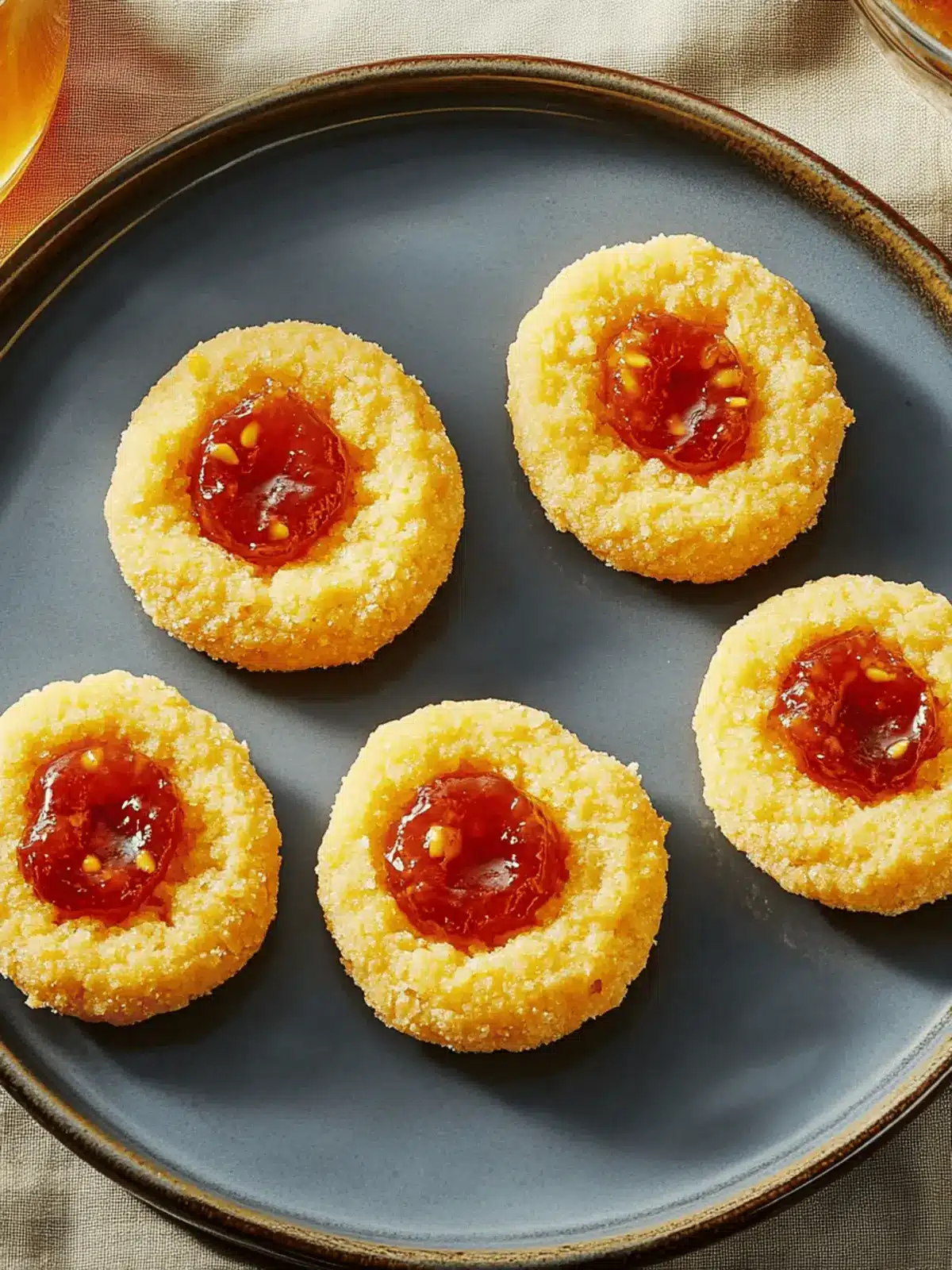 Cheesy Thumbprint with Hot Pepper Jelly: A Flavor Explosion