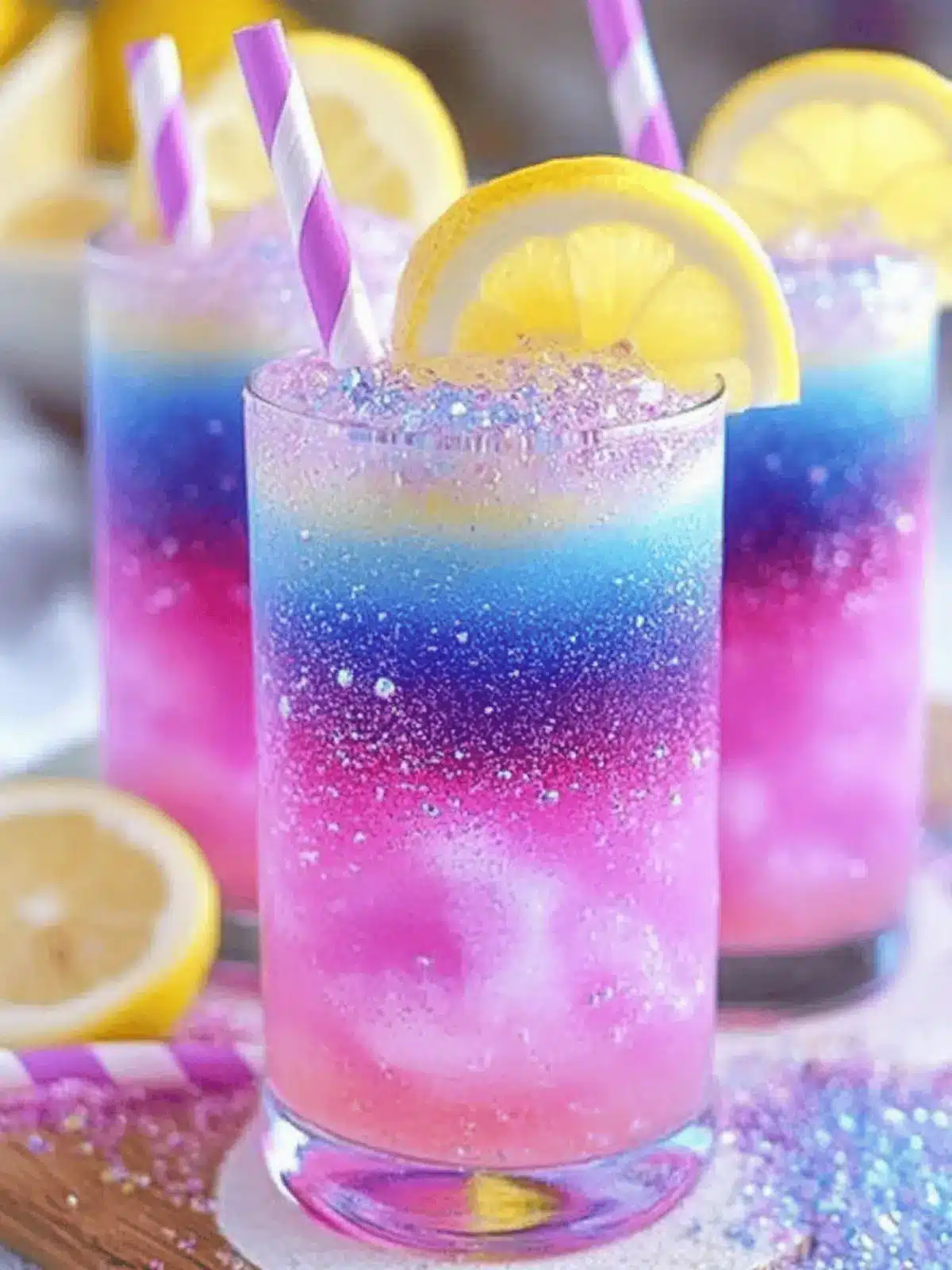 Create Magical Sparkling Unicorn Lemonade for Colorful Sips