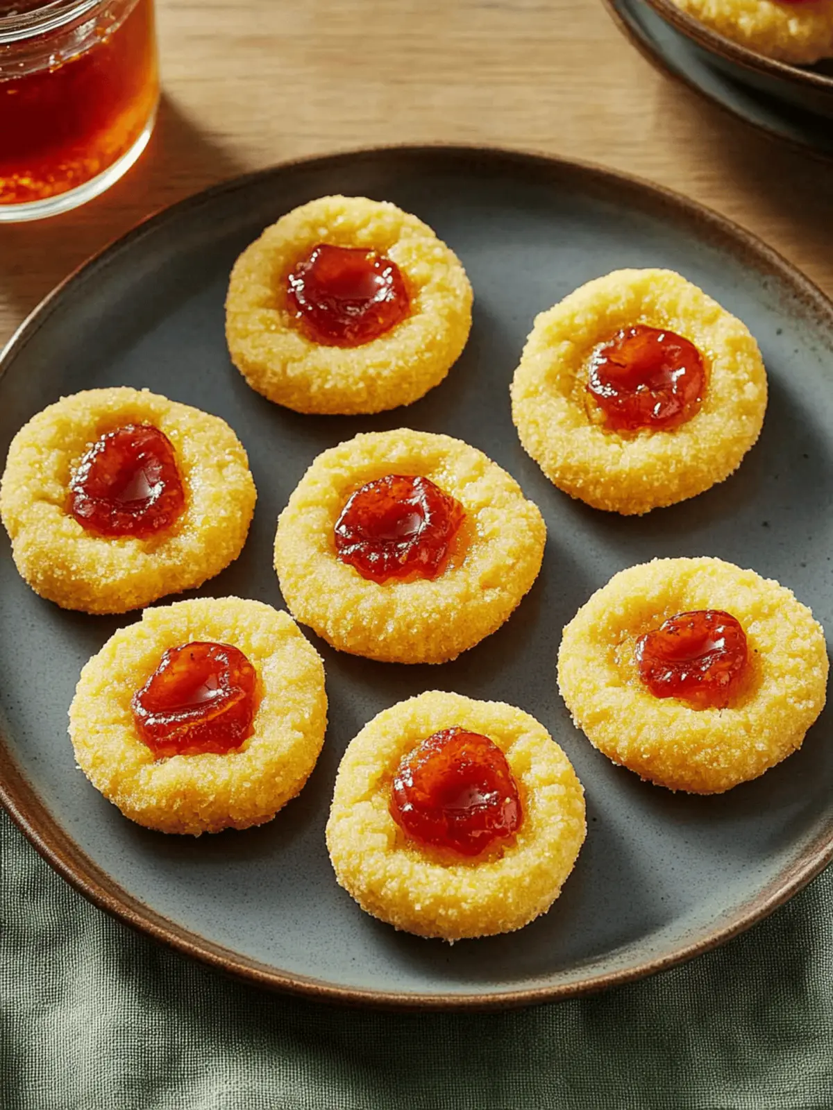 Cheesy Thumbprint with Hot Pepper Jelly: A Flavor Explosion
