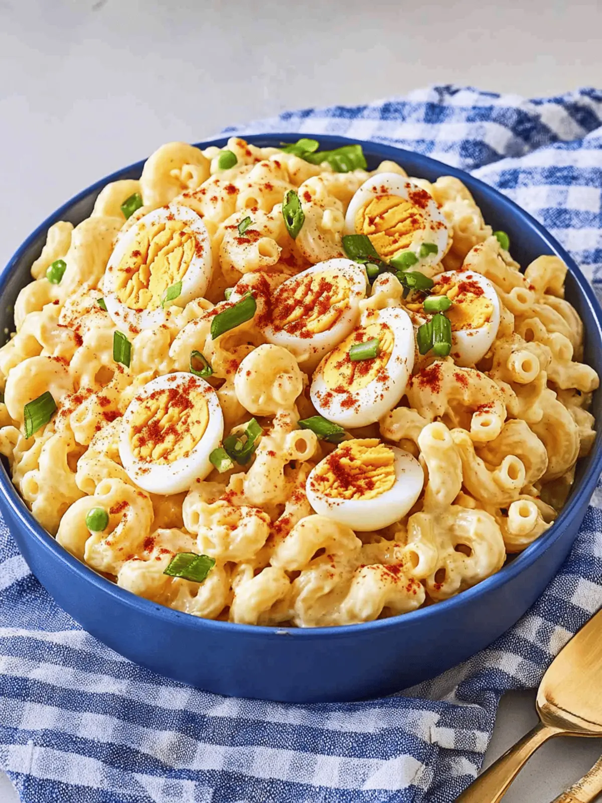 Deviled Egg Macaroni Salad: A Creamy Twist on a Classic!
