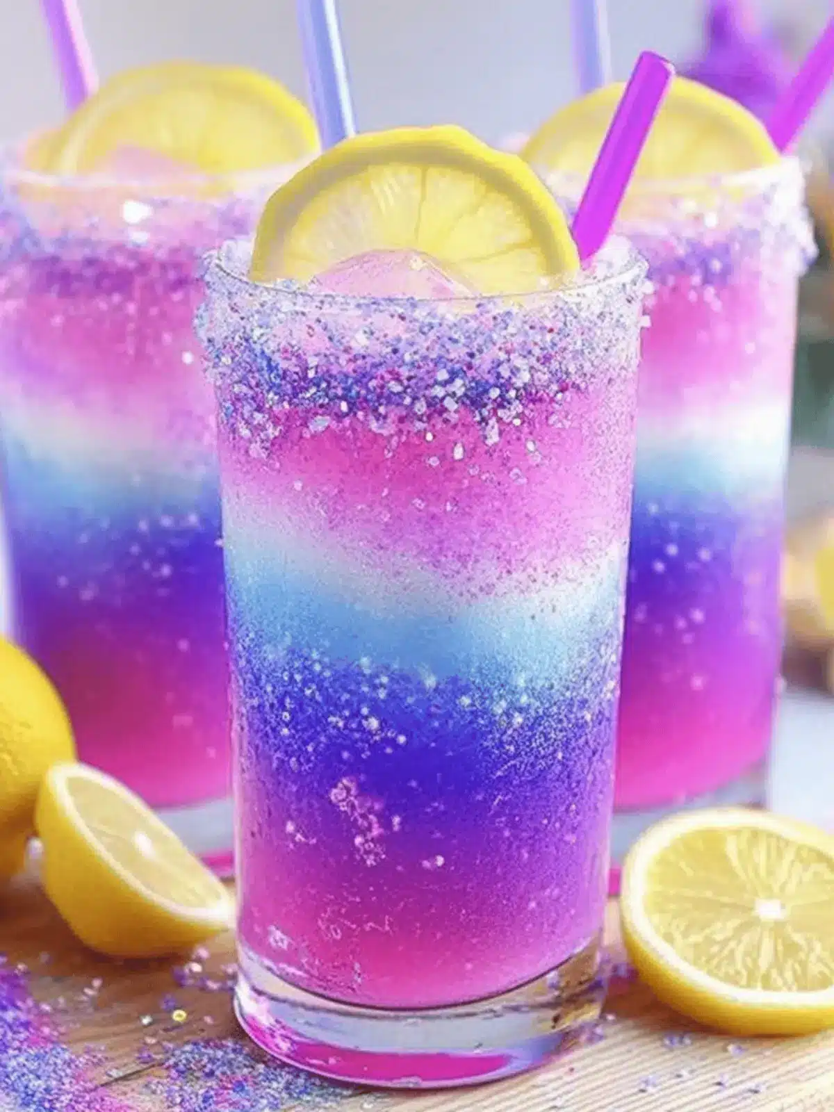Create Magical Sparkling Unicorn Lemonade for Colorful Sips