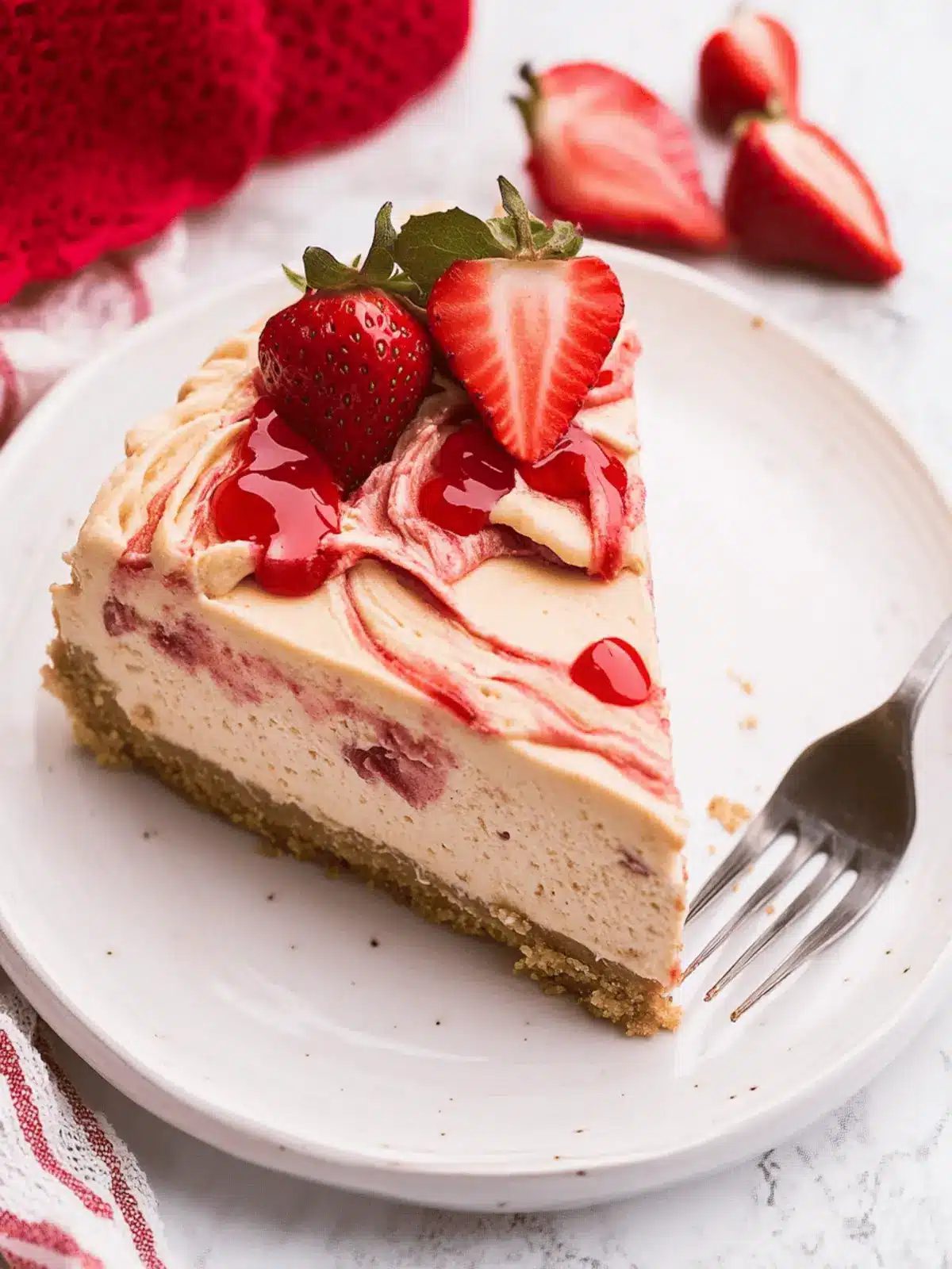 Peanut Butter and Jelly Cheesecake