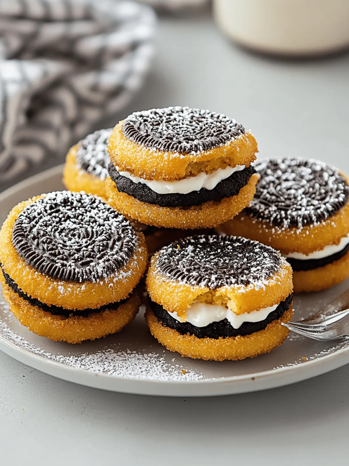 Deep-Fried Oreos