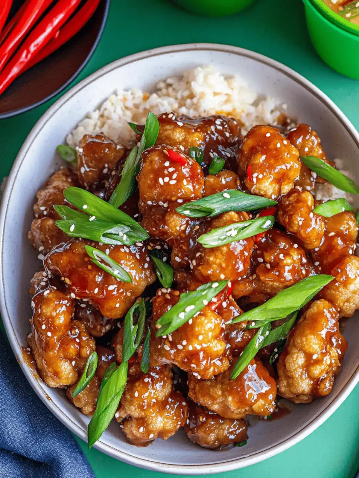 General Tso’s Cauliflower