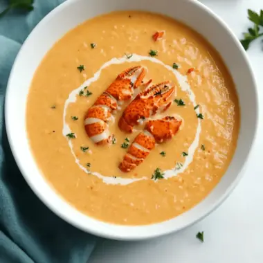 Langostino Lobster Bisque