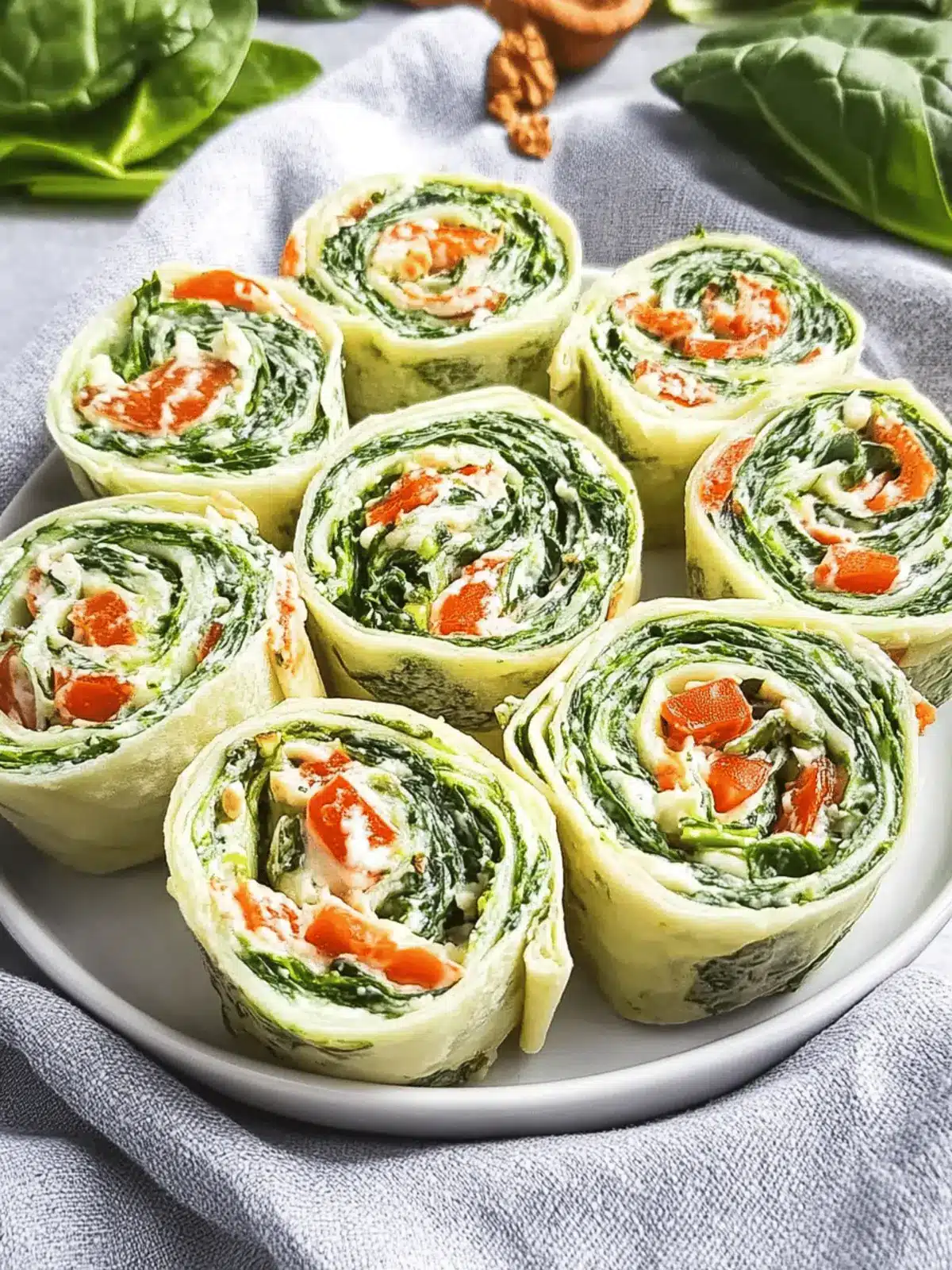 Spinach DipPinwheels