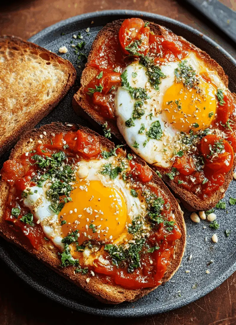 Shakshouka Toast