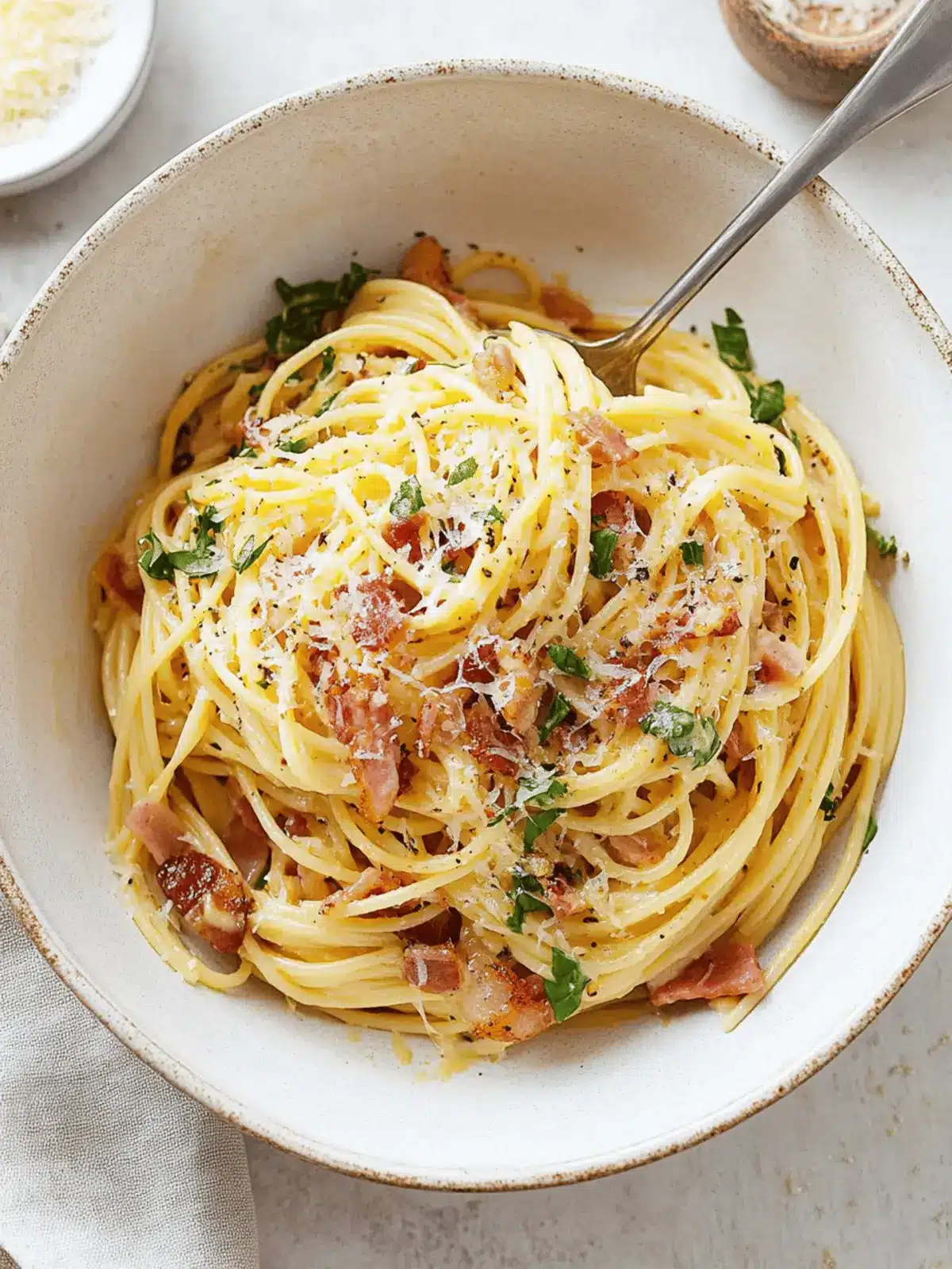 Bacon Carbonara Pasta