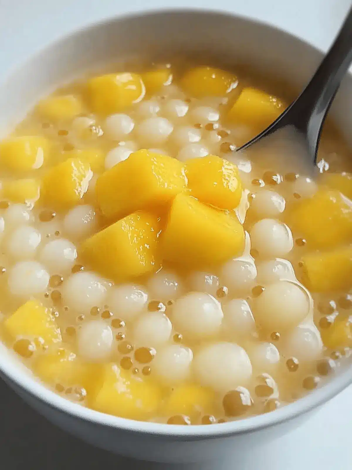 Mango Sago with Tang Yuan: A Refreshing Summer Delight