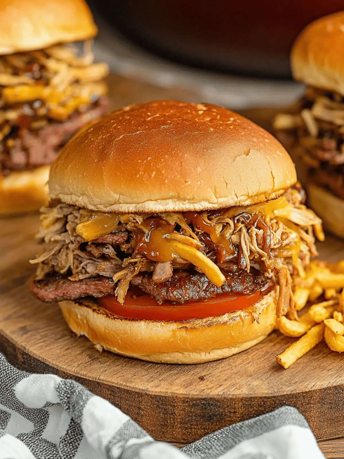 Mouthwatering Slow Cooker Cowboy Sandwiches for Easy Feasting