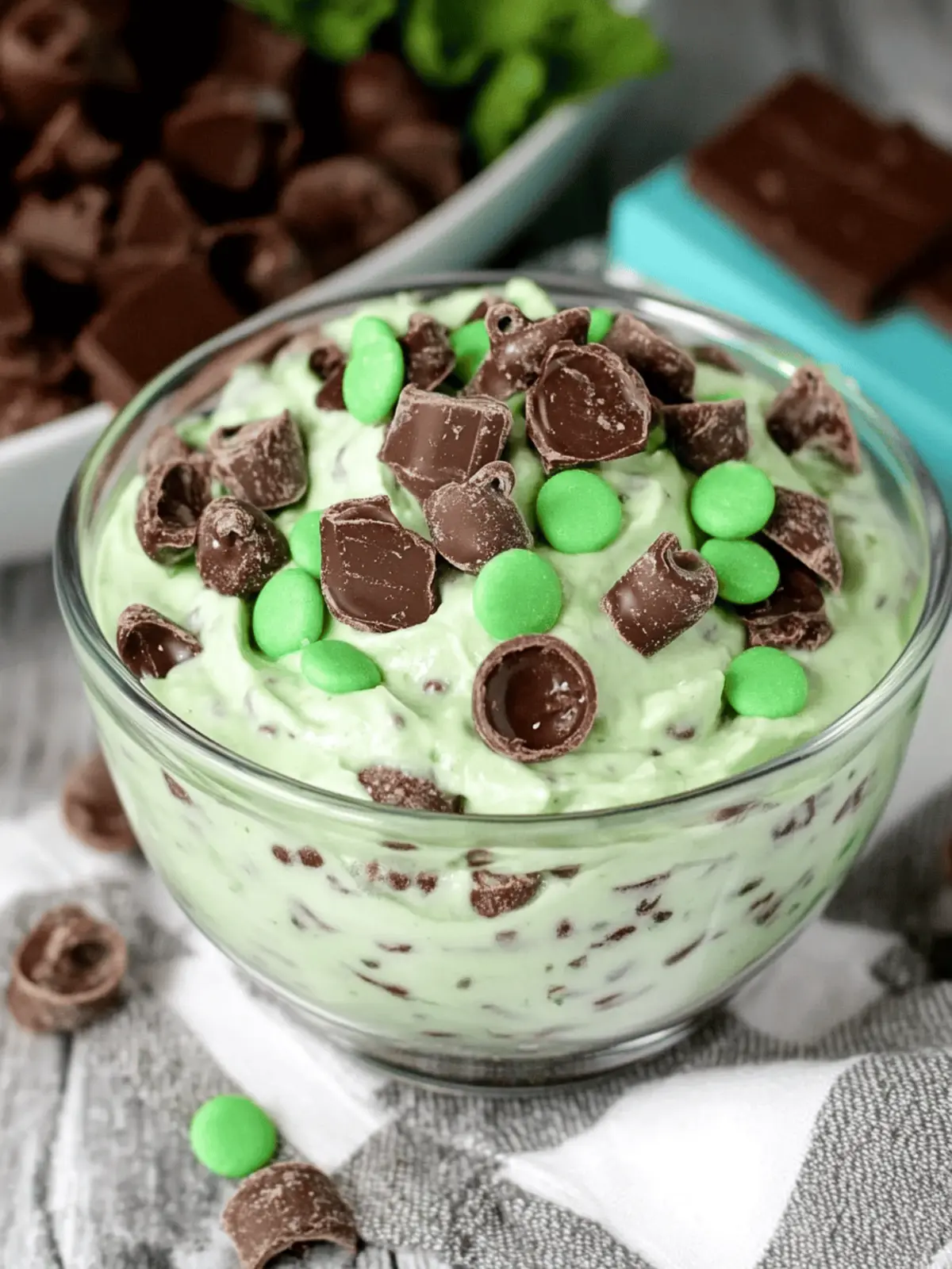 Delicious Mint Chocolate Cream Cheese Dip for Any Occasion