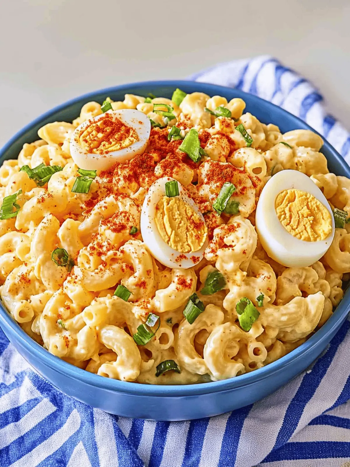 Deviled Egg Macaroni Salad: A Creamy Twist on a Classic!