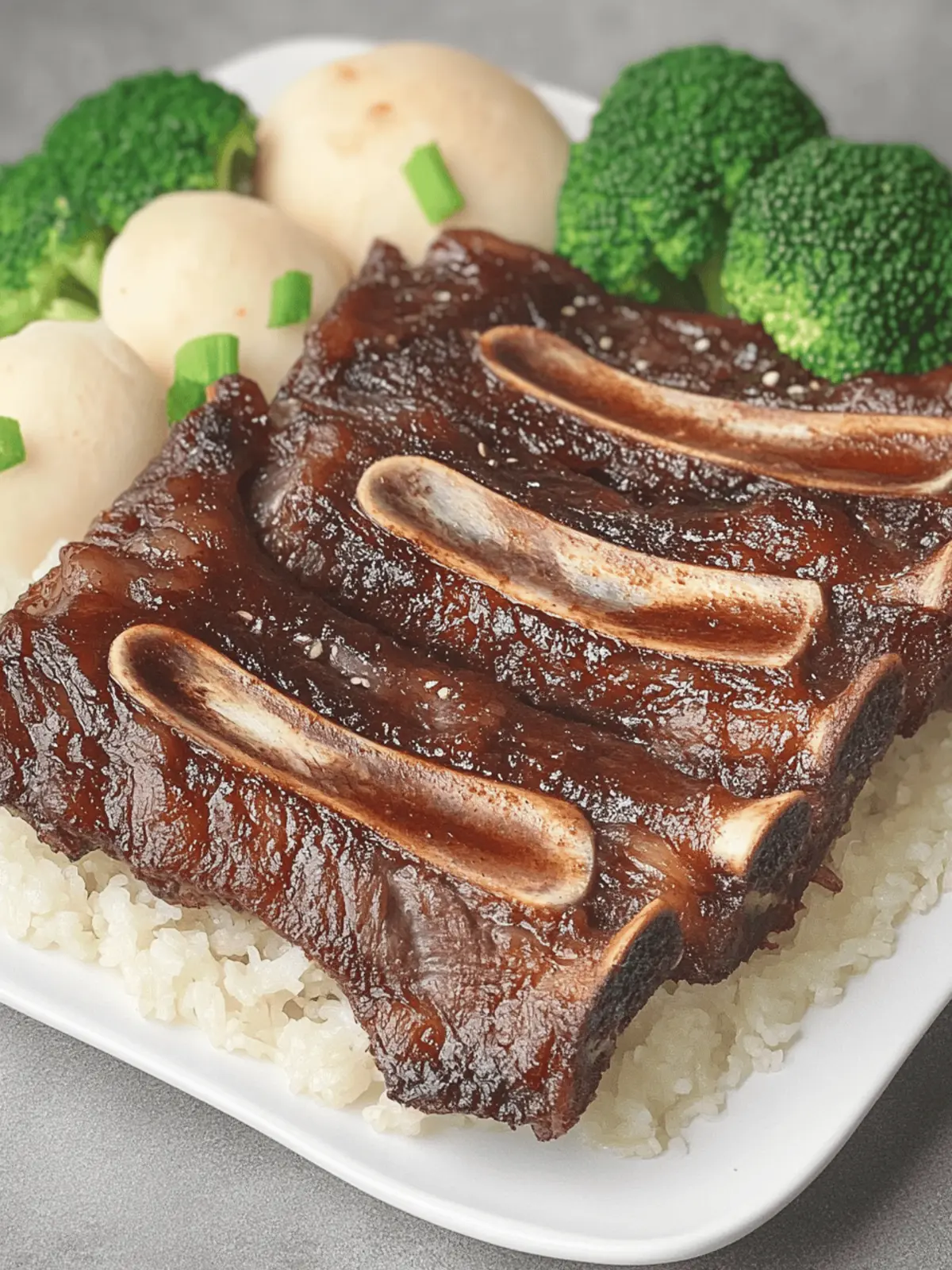 Asian Hawaiian BBQ Short Ribs