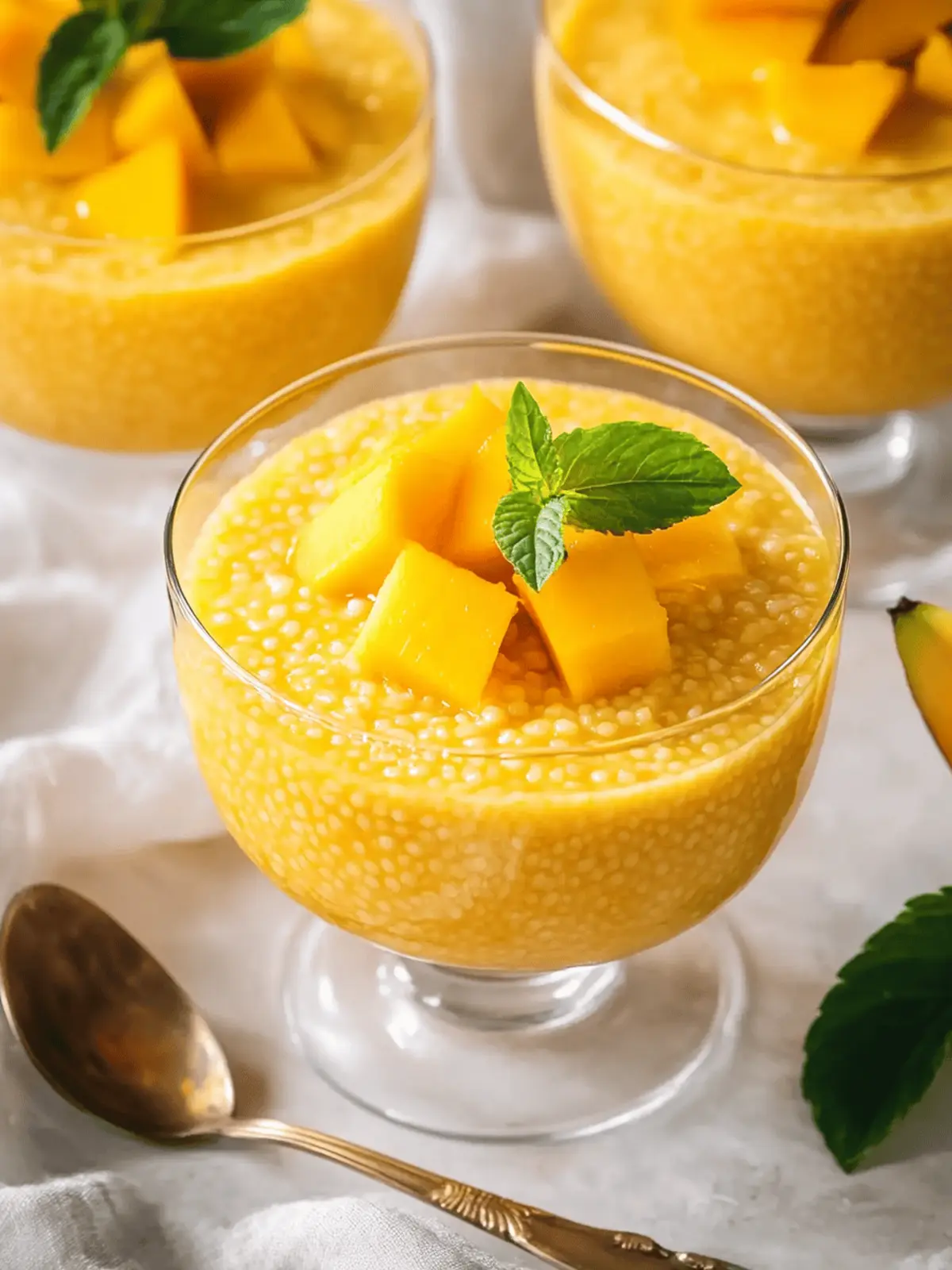 Creamy Mango Sago: Your Easy, Tropical Dessert Delight