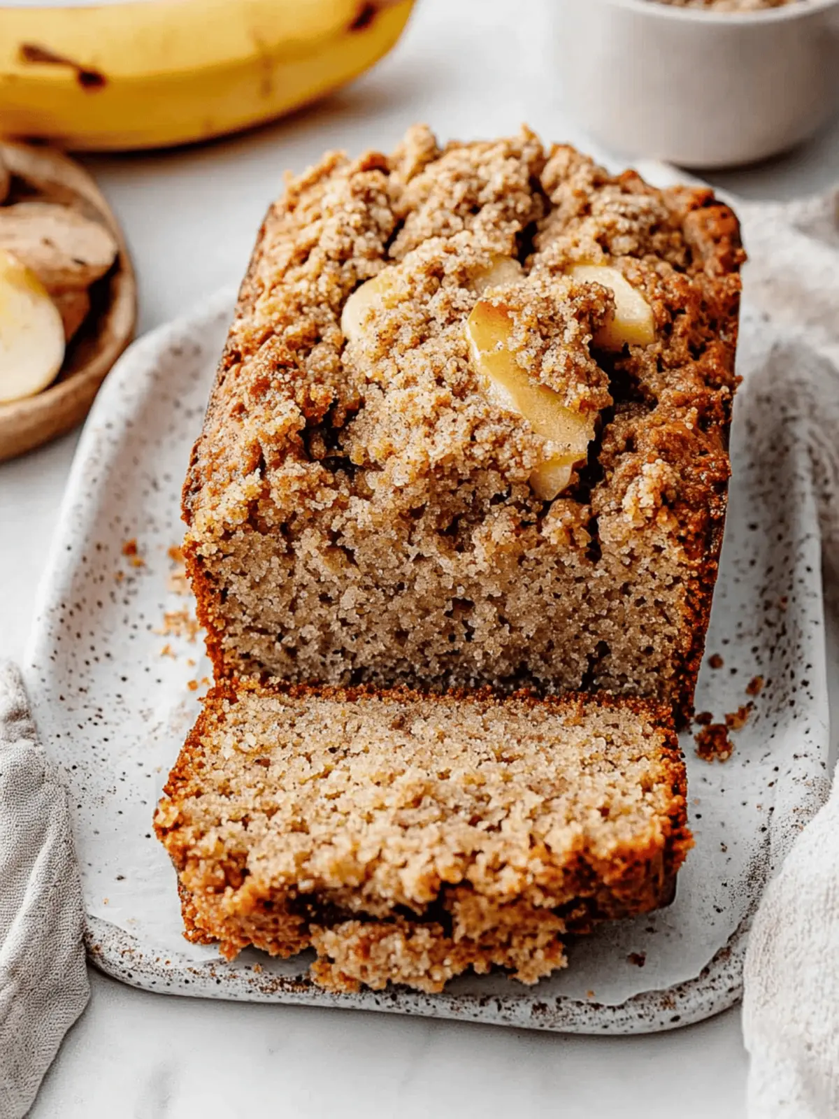 Apple Banana Bread