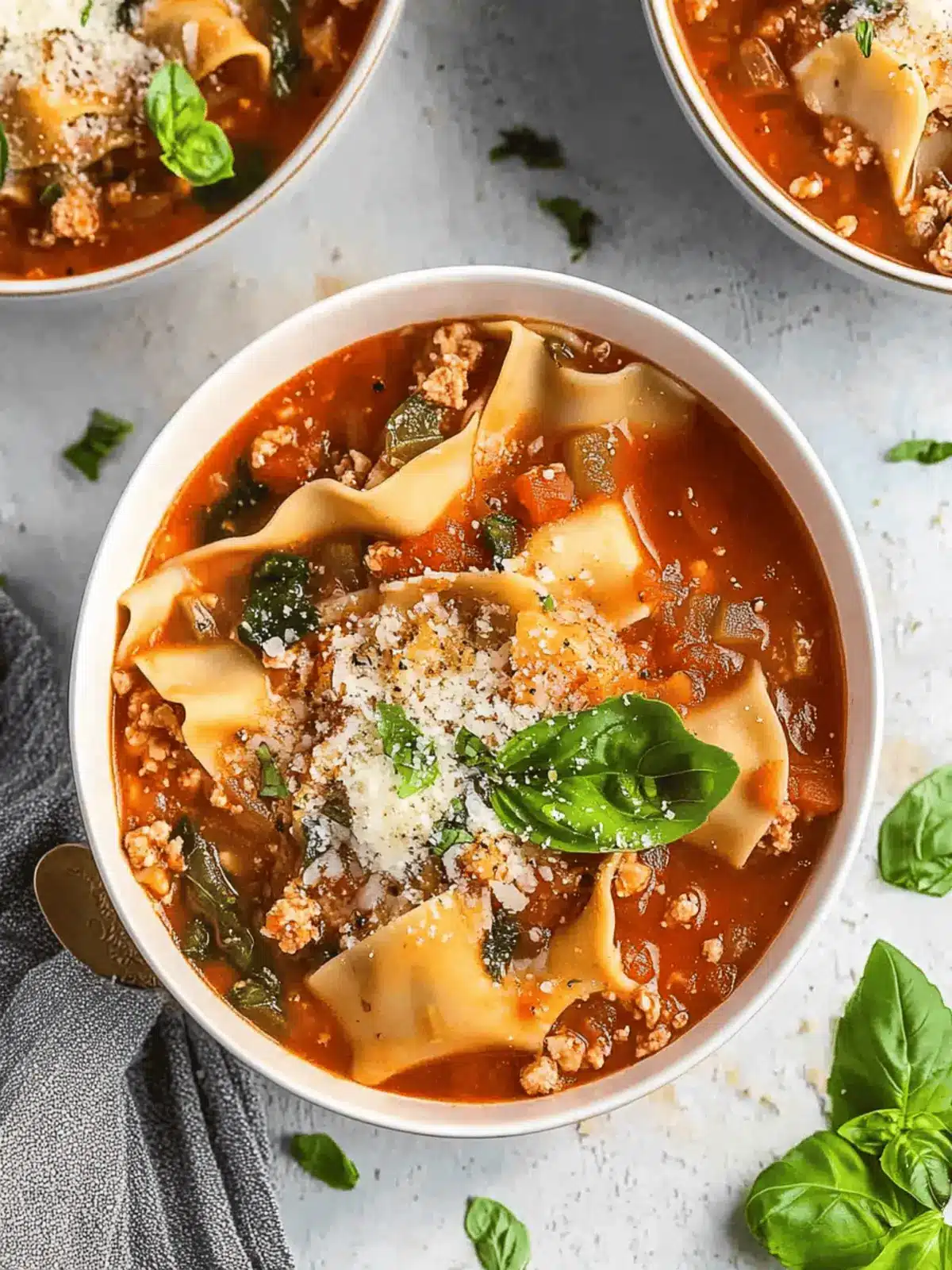 Hearty Lasagna Soup You Can Whip Up in Just 30 Minutes