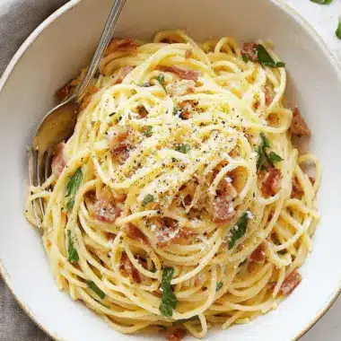 Bacon Carbonara Pasta