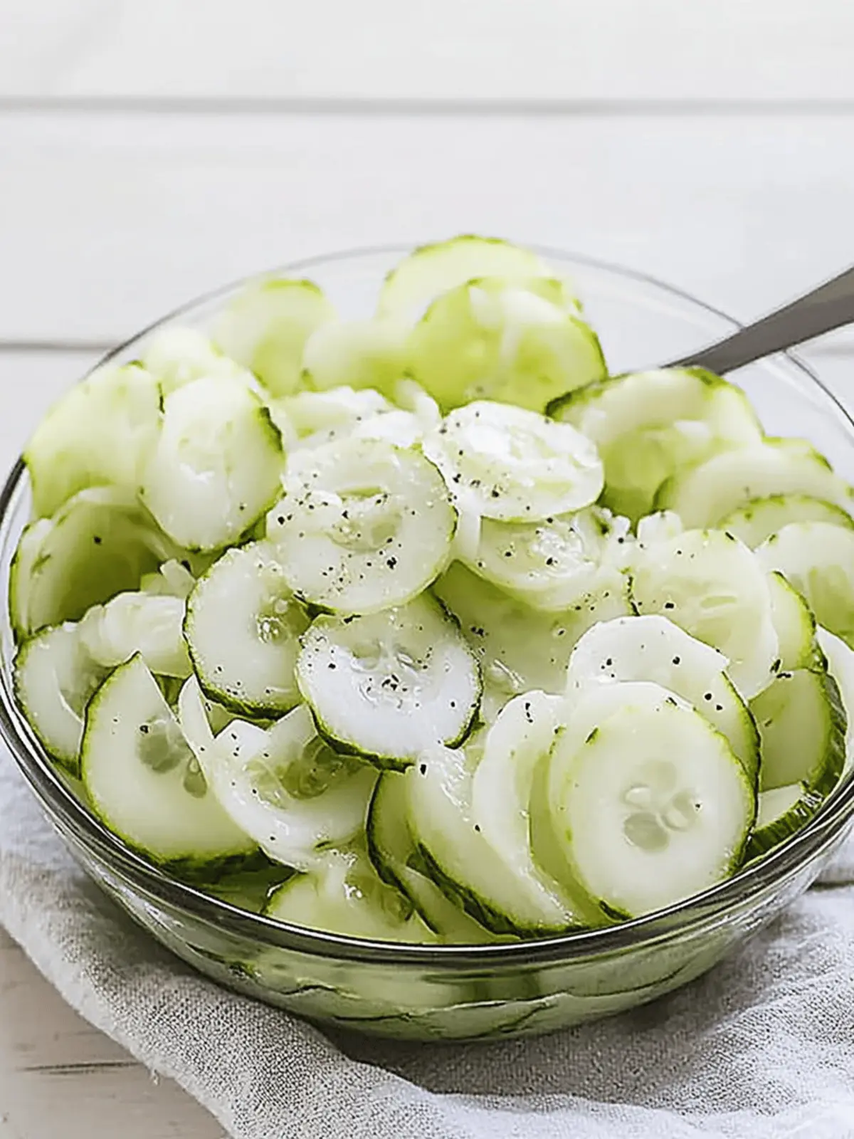 German Cucumber Salad