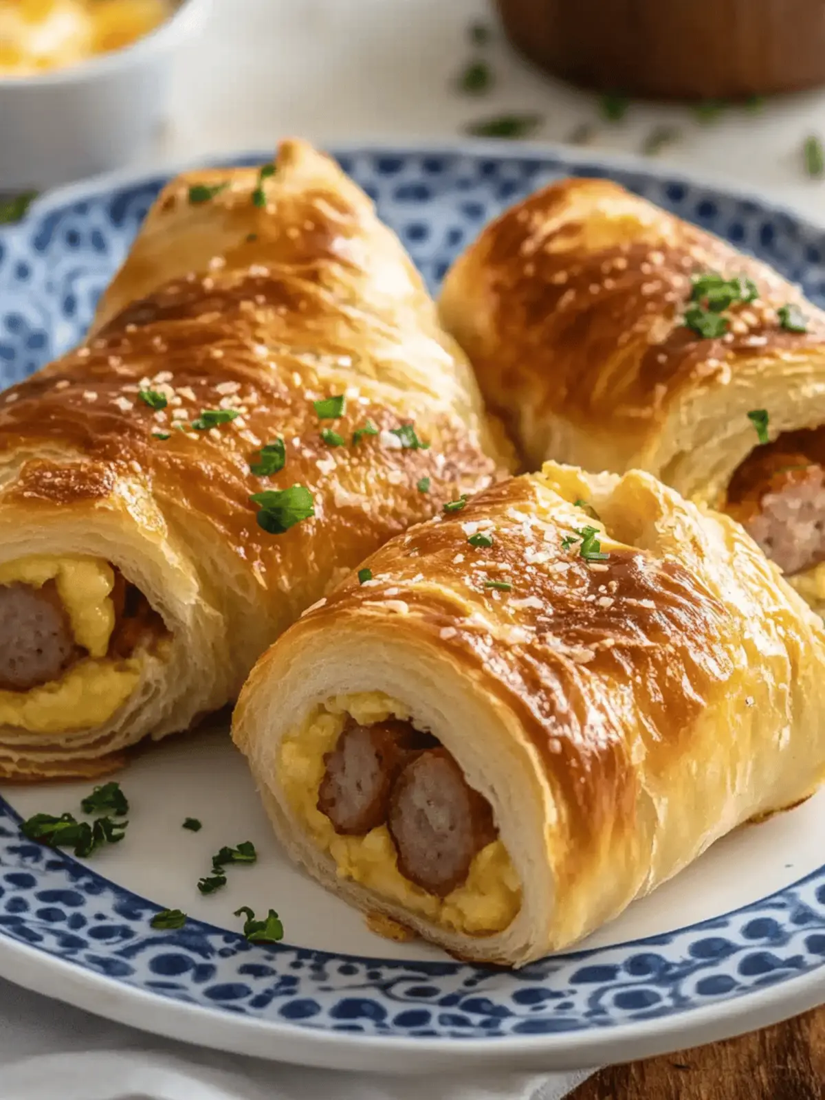Sausage Egg Breakfast Roll-Ups: Your New Morning Favorite!