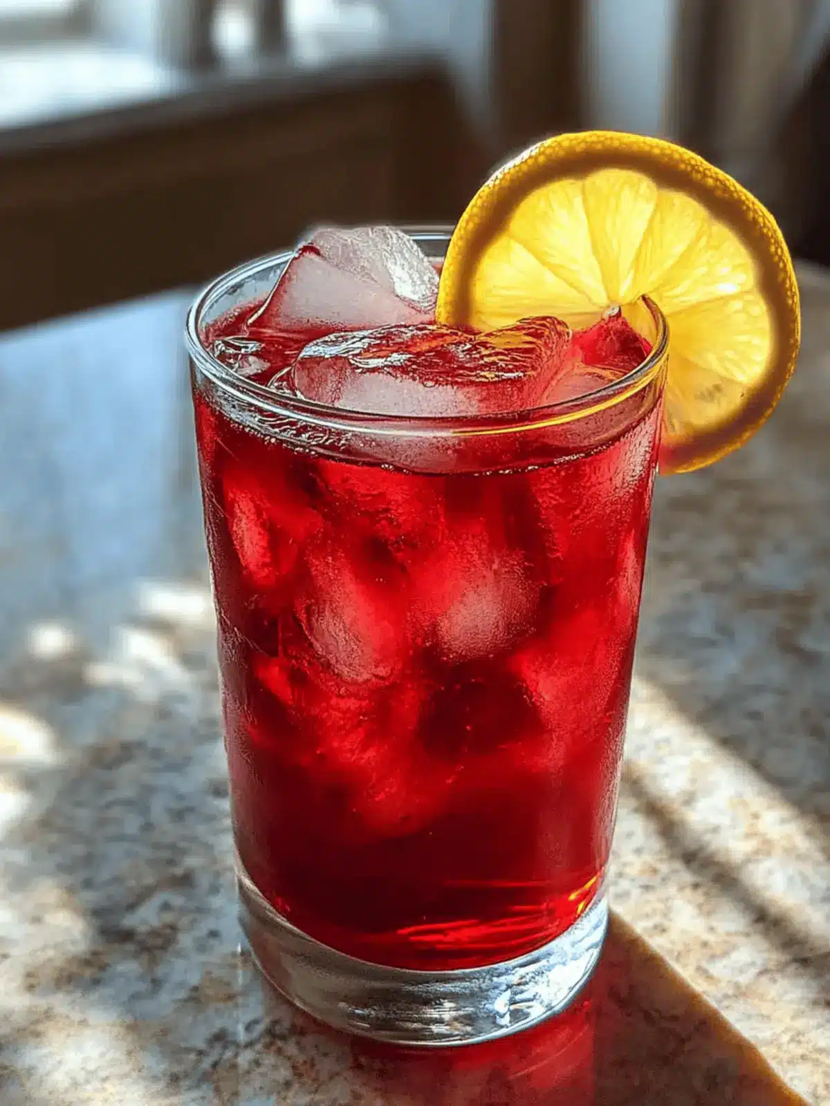 Hibiscus Iced Tea