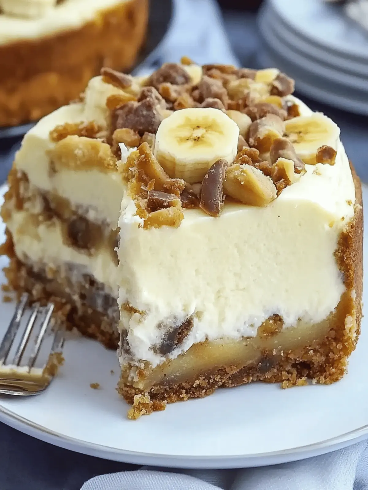 Banana Bread Cheesecake
