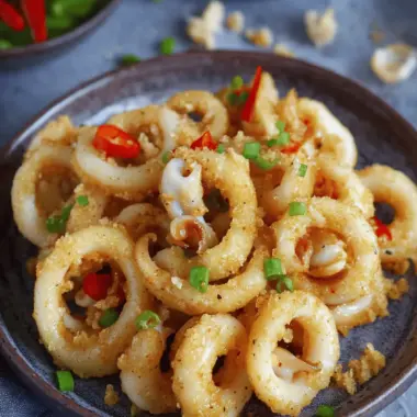 Salt and Pepper Squid