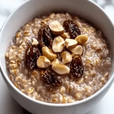 Farro Breakfast Pudding