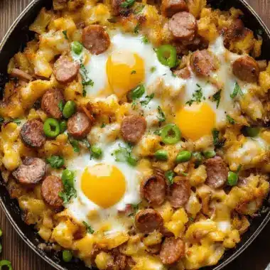 Kielbasa Breakfast Hash